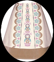 snow maiden matryoshka skirt